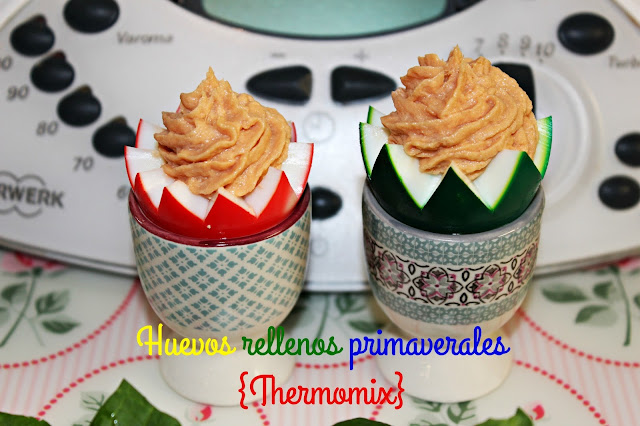 HUEVOS PRIMAVERALES {THERMOMIX}