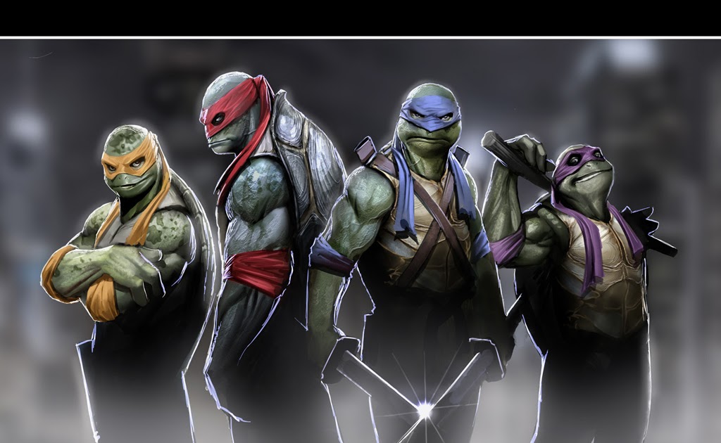 Gambar Kura Kura Ninja Kartun