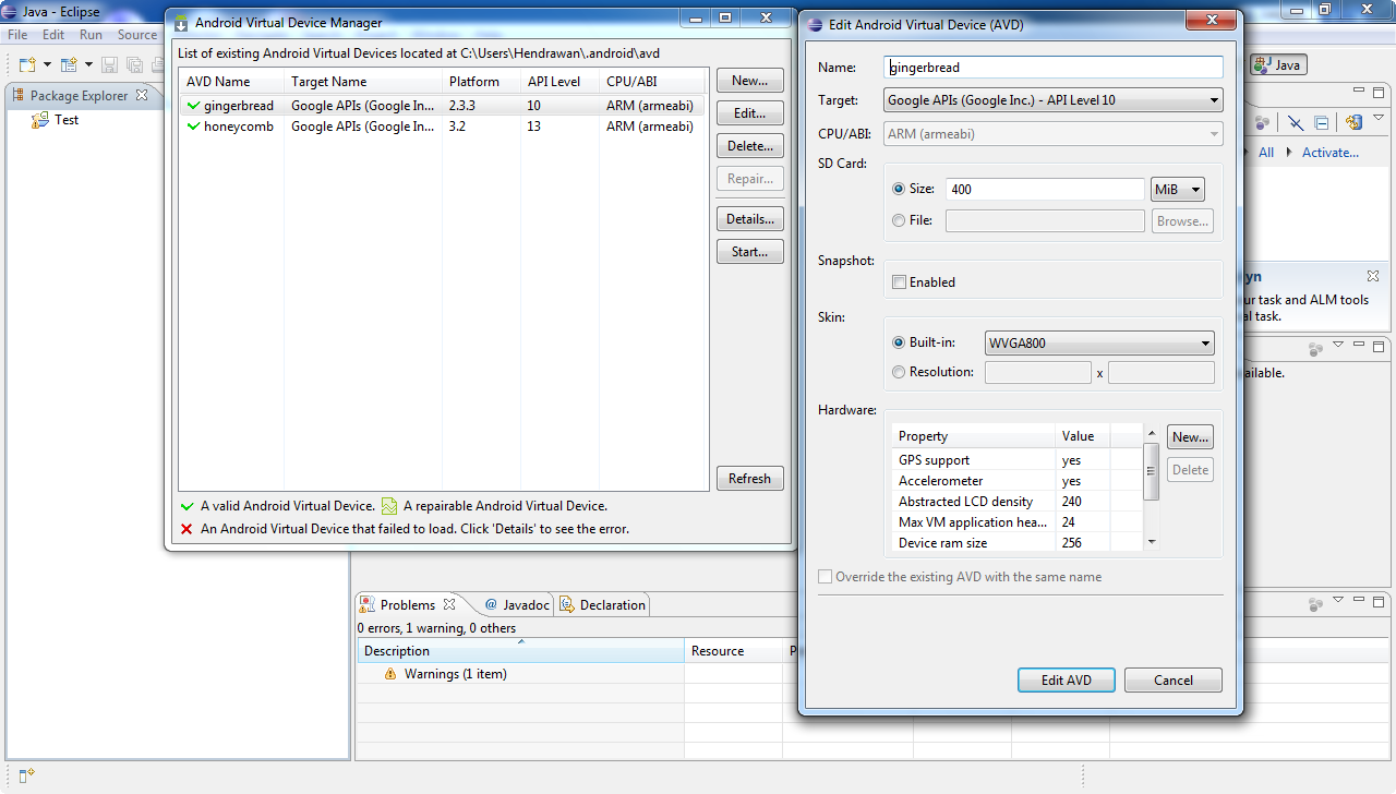 Device debugging. Device debugging