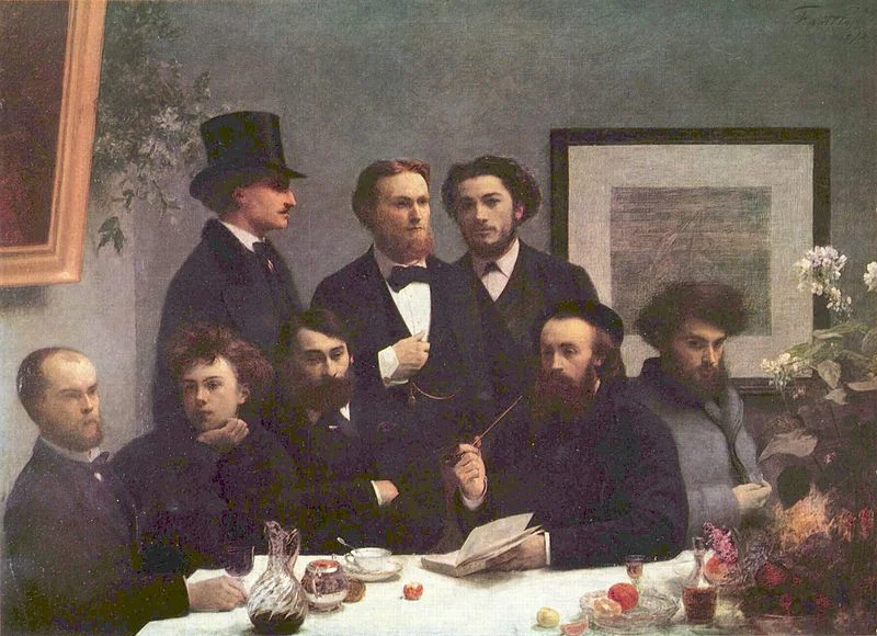 Henri Fantin-Latour - Verlaine and Rimbaud