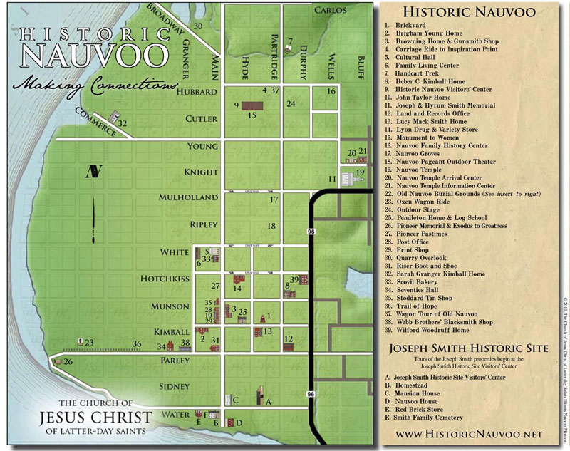 The Thompson's Missions Nauvoo Maps