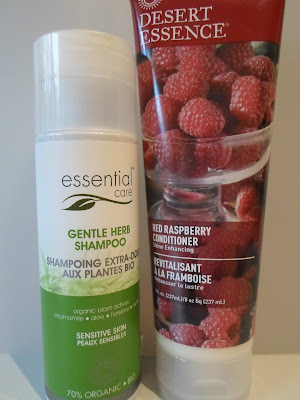 Essential Care Gentle Herb Shampoo Desert Essence Red Raspberry Conditioner
