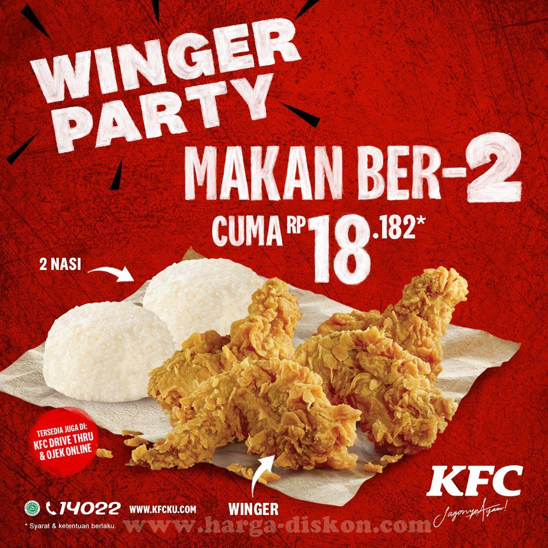 Paket Winger Kfc Berapa