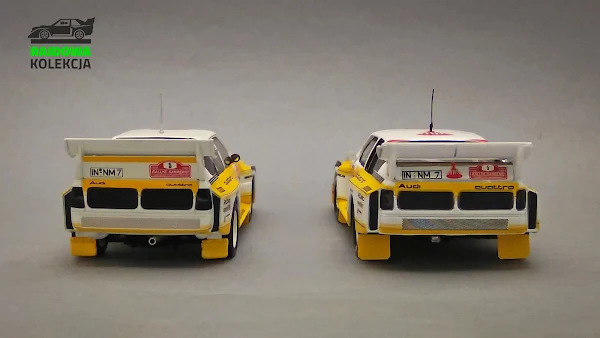 IXO vs PMA Minichamps Audi Quattro S1