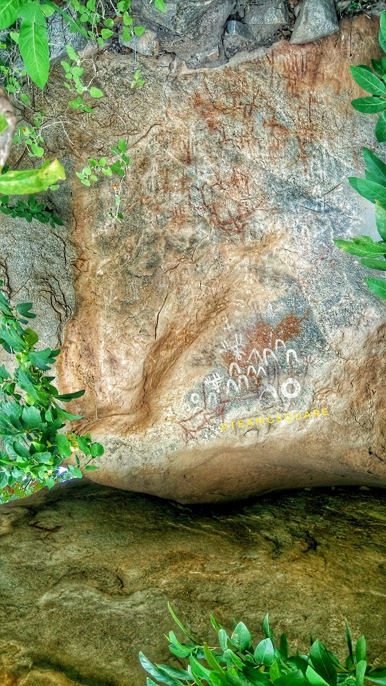 Prehistoric rock shelter Gudekote Bellary Prehistoric rock shelter Gudekote Bellary