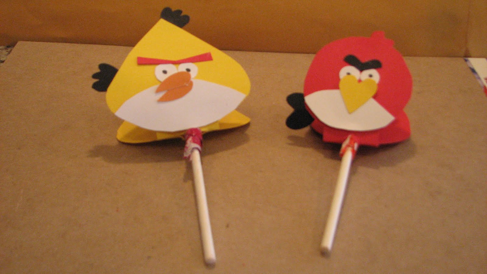 4 Bergs Crafts: Angry Bird Valentines