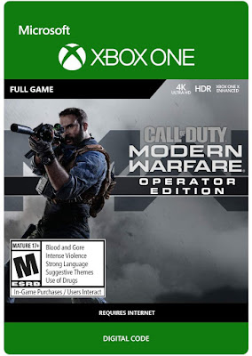 Call Of Duty Modern Warfare 2019 Game Cover Xbox One Operator Edition