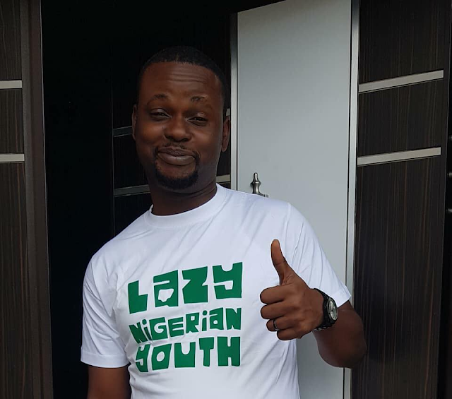 #LazyNigerianYouth T-Shirts And Cap Out #LazyNigerianYouth T-Shirts And Cap Out