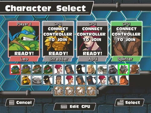 Teenage Mutant Ninja Turtles - Mutant Melee PC Gameplay