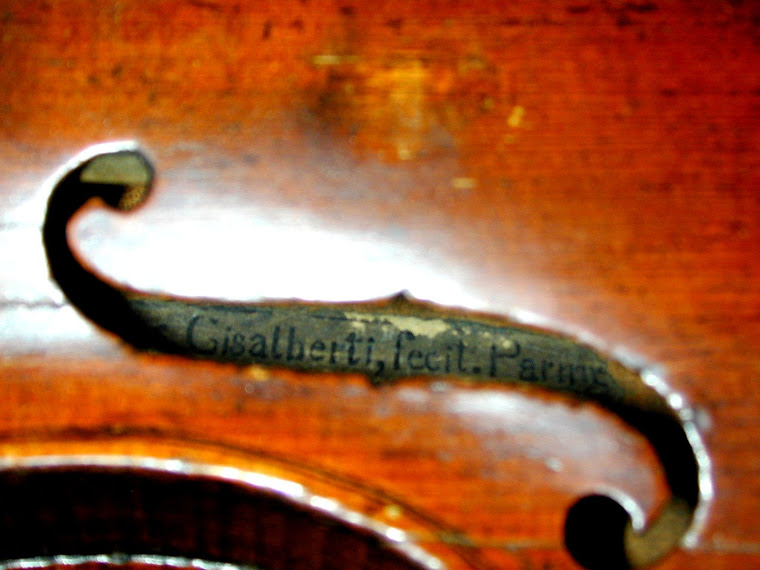 Old Italian Andreas Gisalberti labeled violin