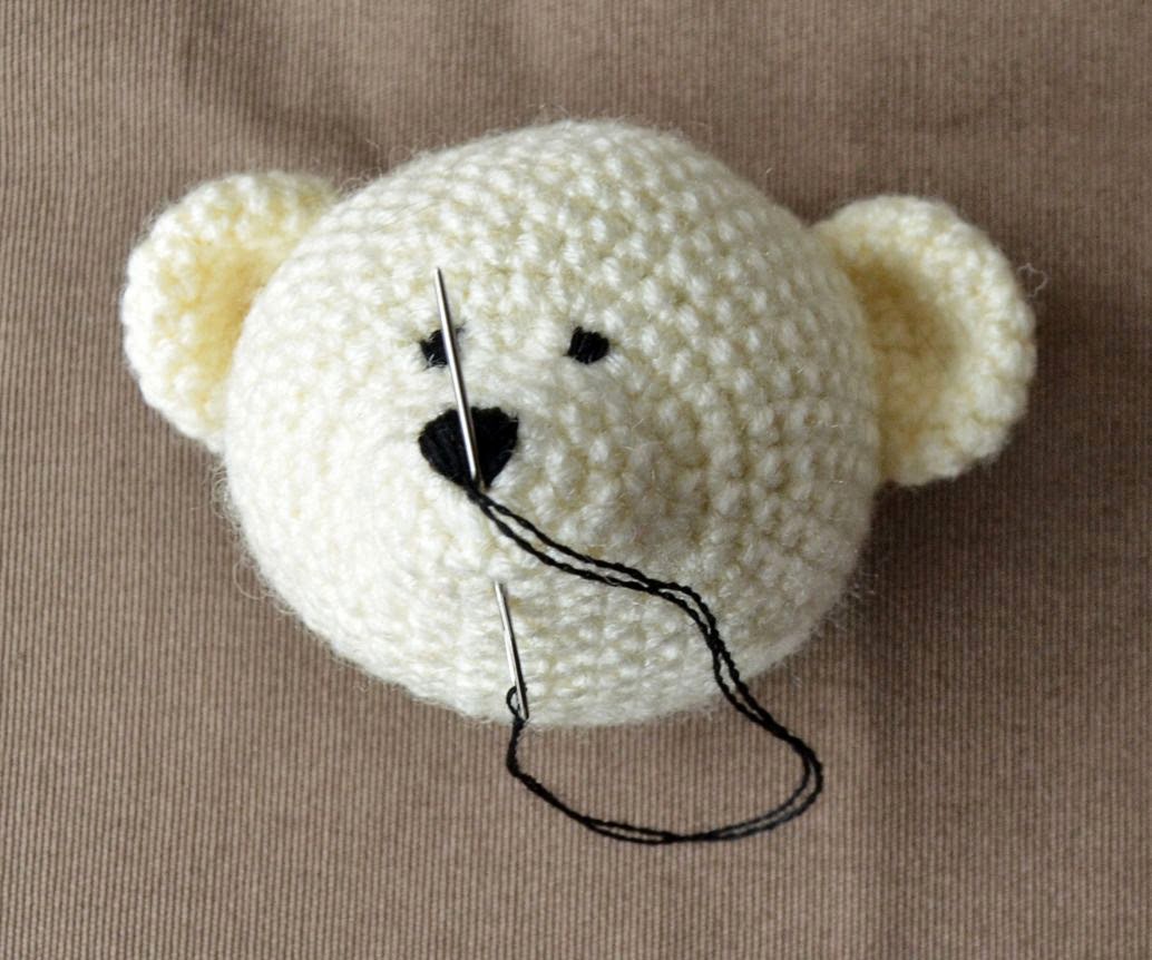 Crochet Bear Nose Pattern Free Amelia's Crochet