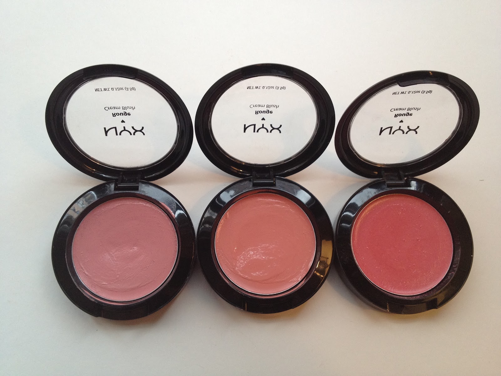nycmakeuplover My Cream Blush Collection + Swatches