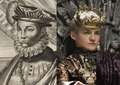 Henri II e Joffrey Baratheon