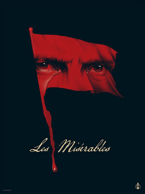 poster: Les Miserables - design de Phantom City Creative