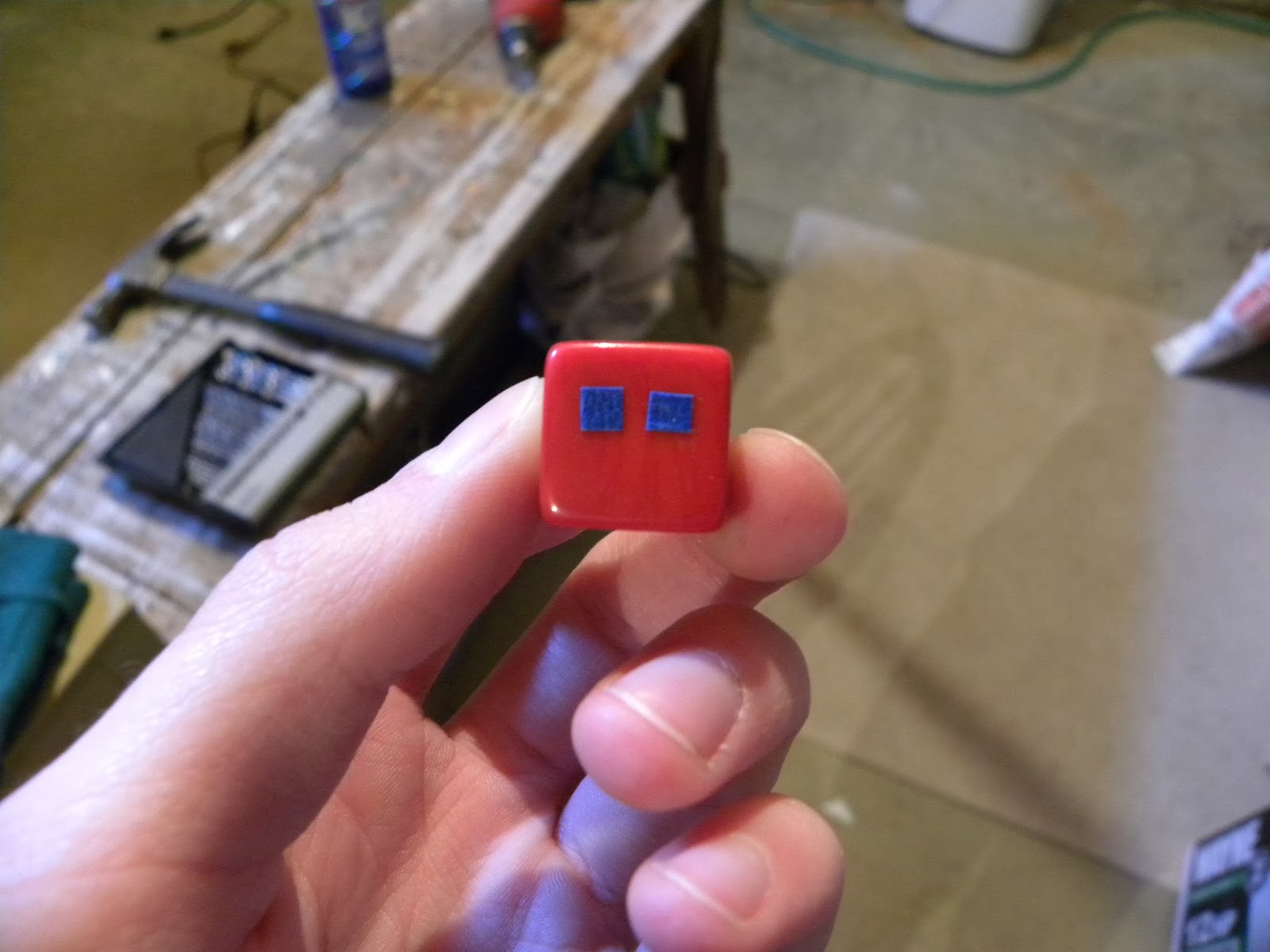Easy Minecraft Magma Cube Keychain