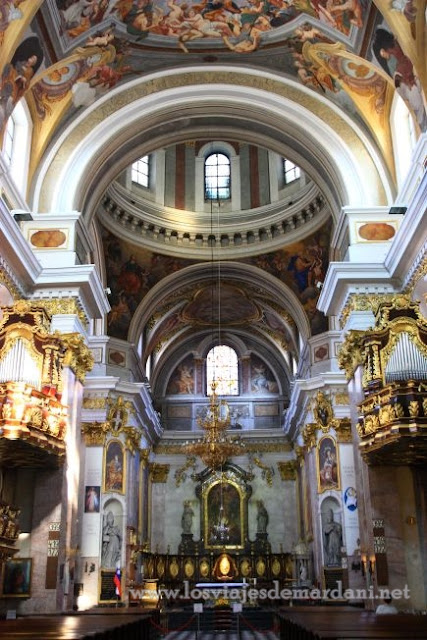 Interior de la catedral del Ljubljana