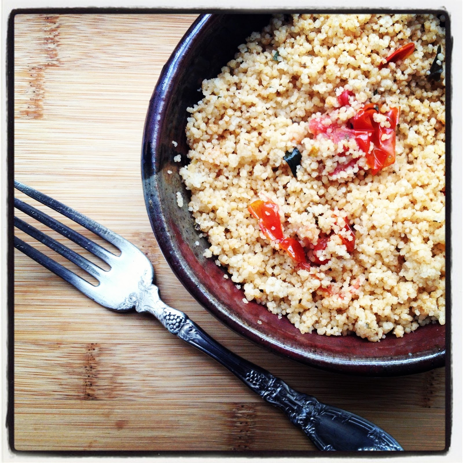 foodrefuge Herbed Caramelized Tomato Whole Wheat Couscous