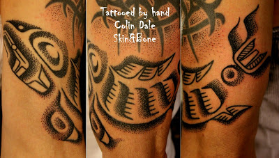 SKiN&BoNE: More Haida Tattoos done using Traditional Hand Tools