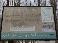 National Forest Service Sign - Eben Ice Caves, Michigan National Forest Service Sign - Eben Ice Caves, Michigan