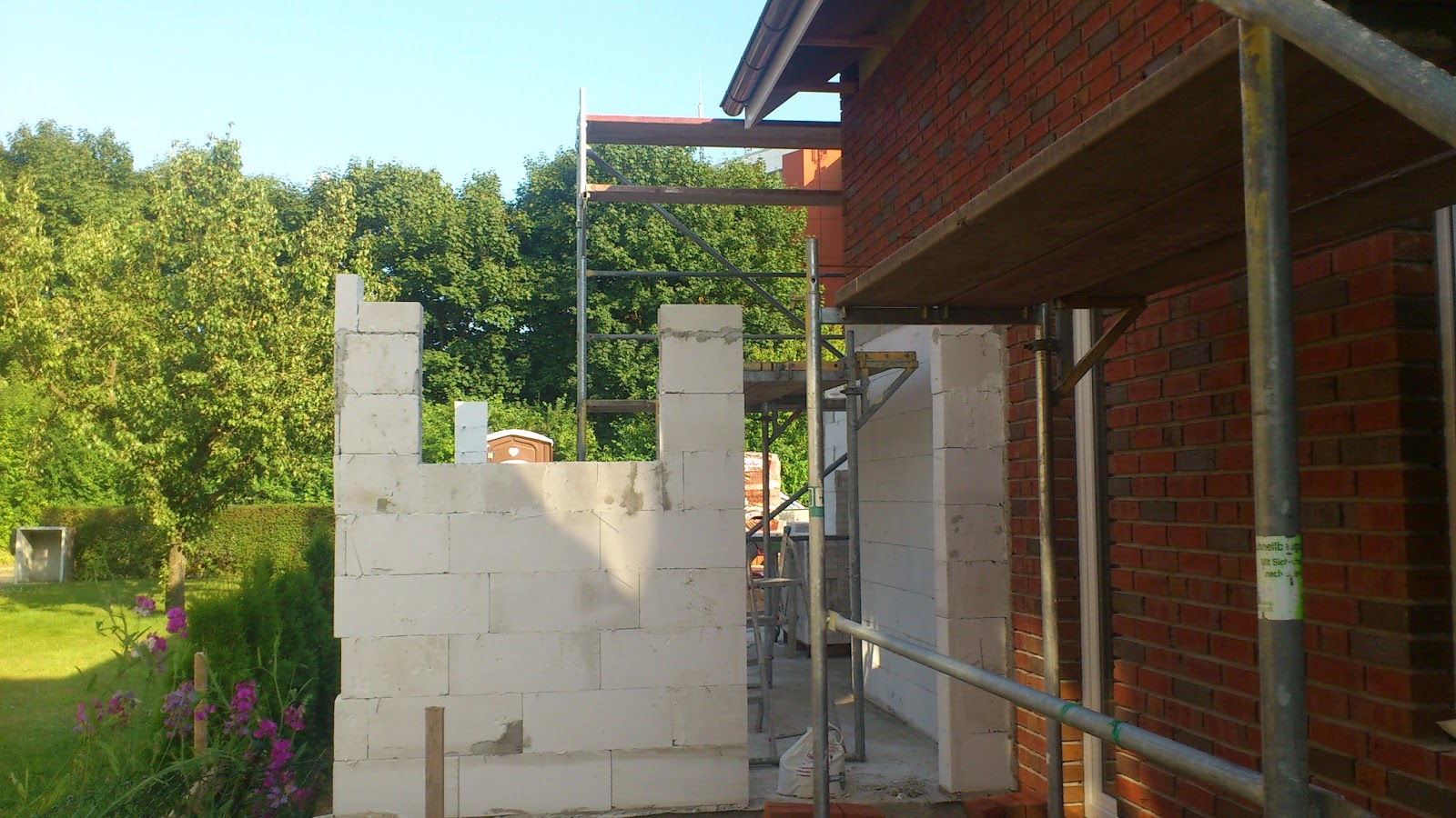 hausbau: Es geht weiter...Trockenbau, Garage, Fenster...
