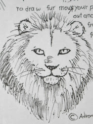 lion face draw easy young worksheets lions artist worksheet