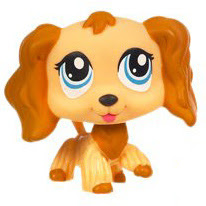 Littlest Pet Shop Collectible Pets Spaniel (#1318) Pet