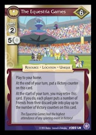 My Little Pony The Equestria Games The Crystal Games CCG Card