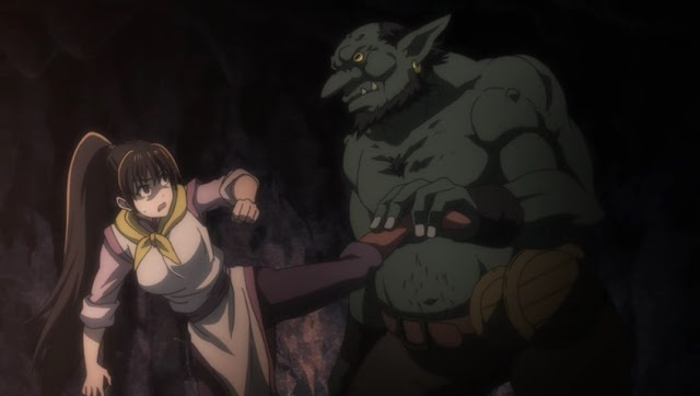 Ele mata todos os Goblins até as crianças. #animes #goblinslayer #glob