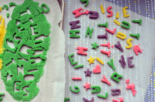 Pixel Whisk: Molded Sugar Letters