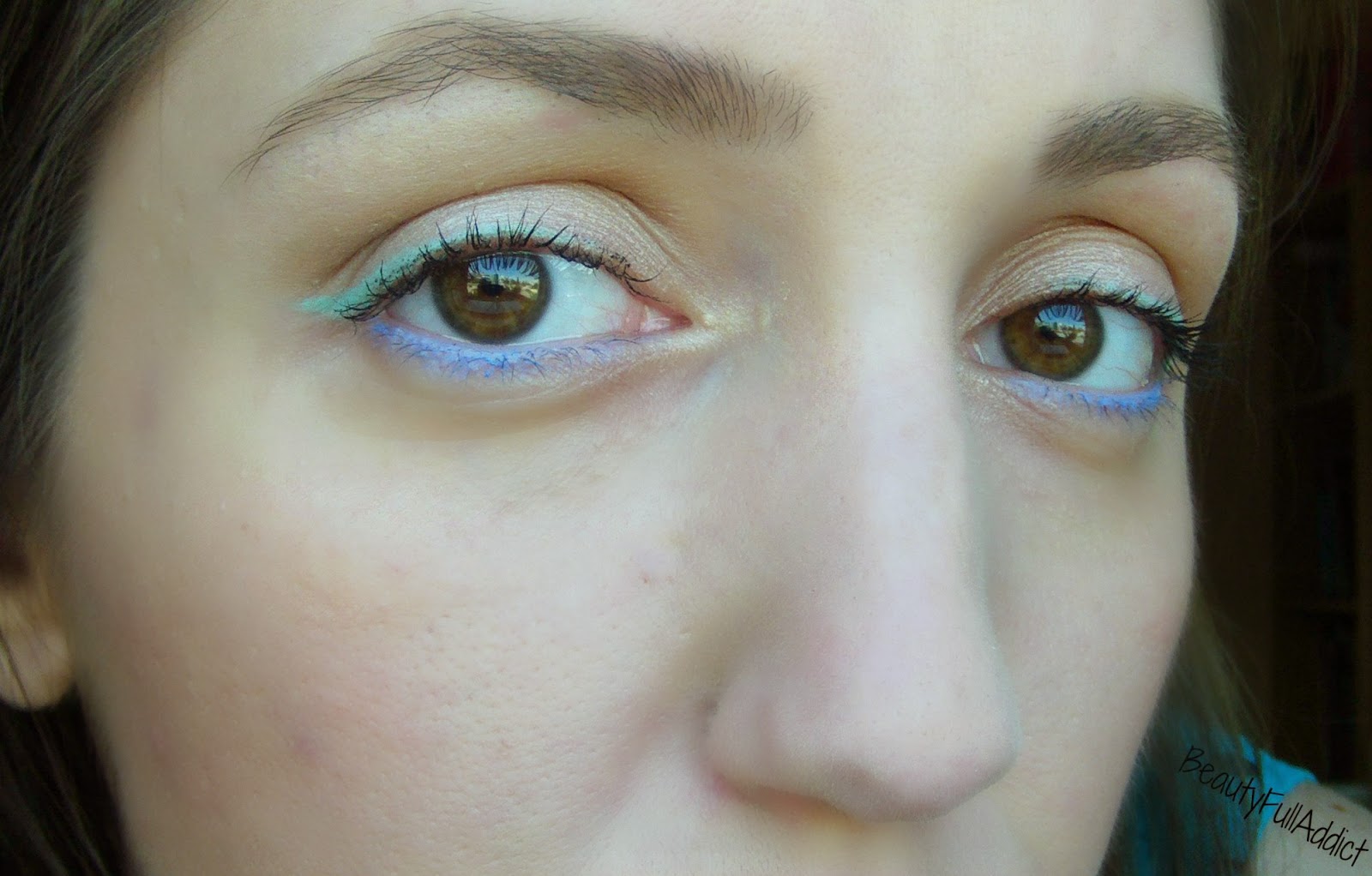 BeautyFull Addict Get Summer Ready Mint Eyes & Coral Lips Makeup Trend