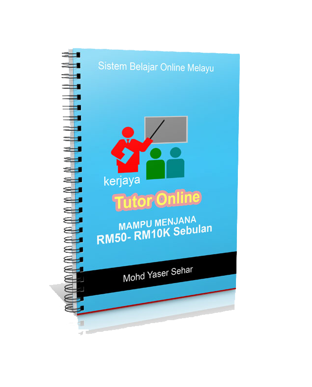 Cara buat ebook cover online sendiri mudah sahaja