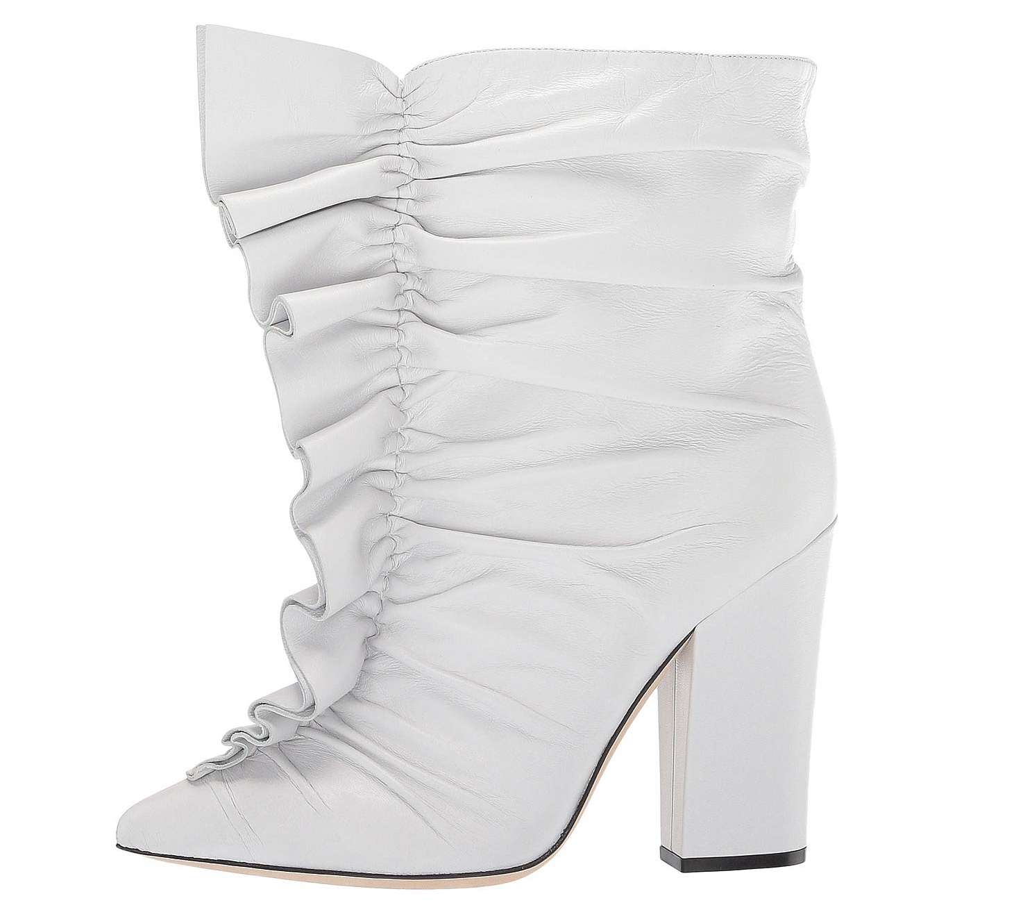 sergio rossi white boots