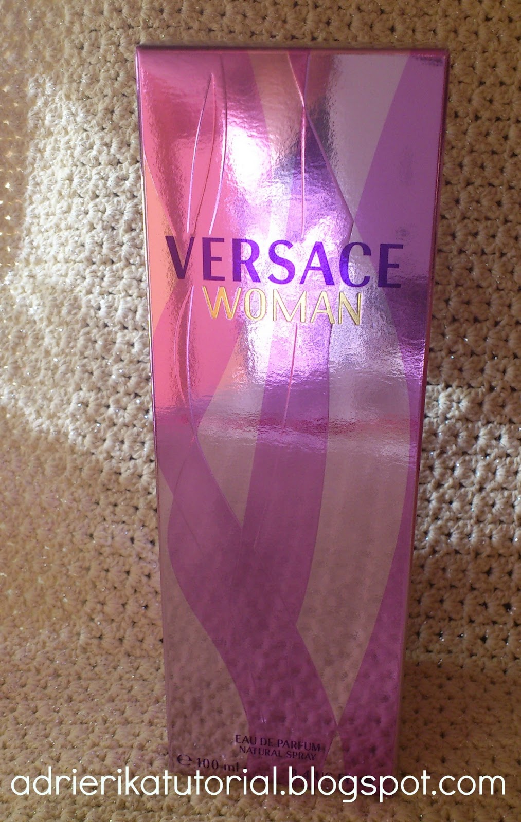 Adrierika Tutorial Review Versace Woman Eau de Parfum de Perfumes Rioja