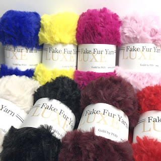 新商品☆Luxe Fake Fur Yarn/リュクスフェイクファー毛糸/Guild by POD 毛糸ズキ!