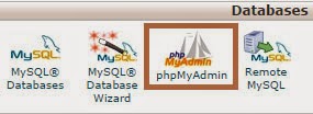 access phpmyadmin