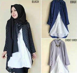 30 Gambar Padupadan Baju Muslim Polkadot Tampil Menawan Dan Cantik 30 Gambar Padupadan Baju Muslim Polkadot Tampil Menawan Dan Cantik