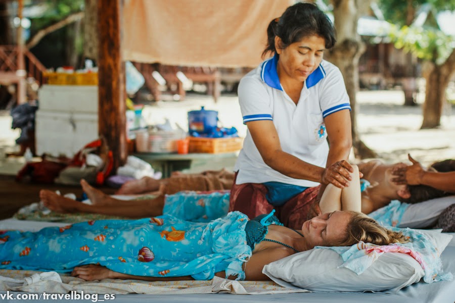 Тайский массаж на Пангане
