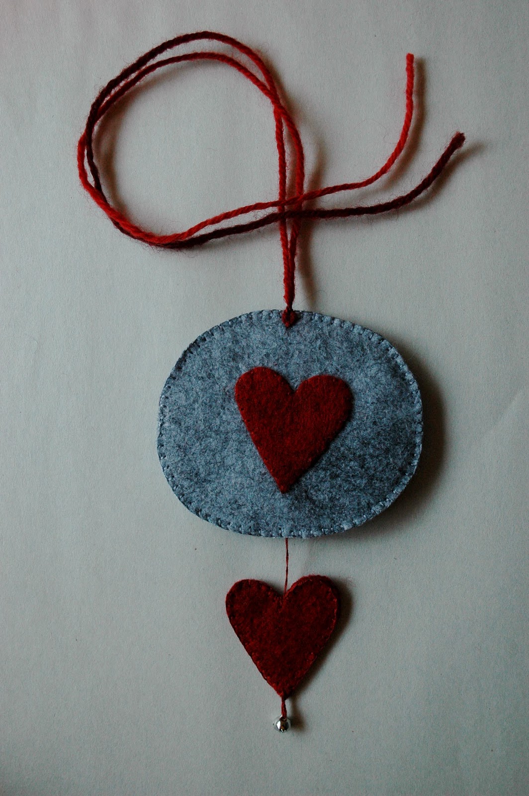 And a little extra love, hidden on the back of the ornament, just for 