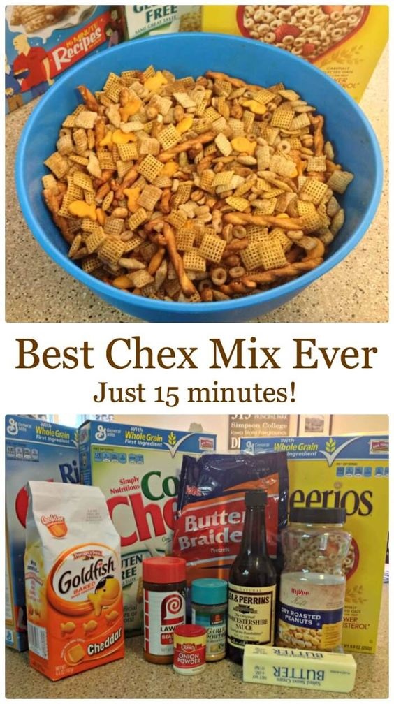 Best Chex Mix Ever - Done In 15 minutes!