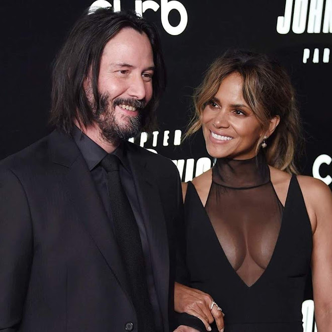 Keanu Reeves and Halle Berry hit the red carpet at the premiere of John Wick Chapter 3 : 過激アクション映画の「ジョン・ウィック」シリーズ第3弾「パラベラム」のニューヨーク・プレミアのキアヌ・リーブスとハル・ベリー ! ! 