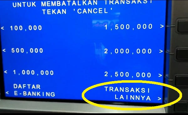 Tarik Tunai Lewat ATM BCA: Langkah Kedua 2 Tarik Tunai Lewat ATM BCA: Langkah Kedua 2