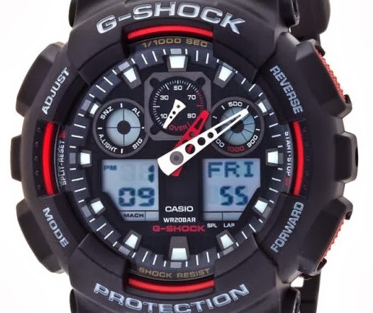 Jam Tangan Casio G-Shock GA-100-1A 4DR Harga 1,2 Jutaan ...