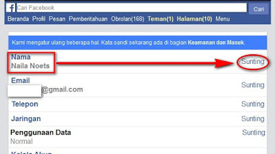 Cara Ganti Nama di Akun Facebook Lewat Hp Android Cara Ganti Nama di Akun Facebook Lewat Hp Android