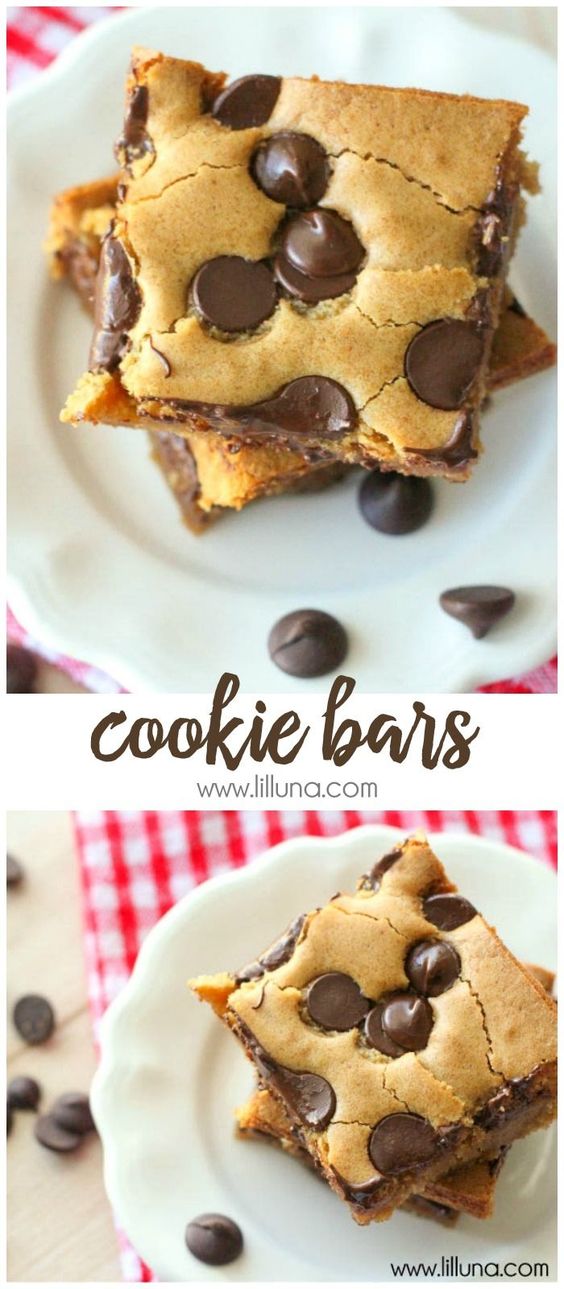 CHOCOLATE CHIP COOKIE BARS #chocolate #chip #cookie #cookierecipes #bars #cake #cakerecipes #dessert #dessertrecipes CHOCOLATE CHIP COOKIE BARS #chocolate #chip #cookie #cookierecipes #bars #cake #cakerecipes #dessert #dessertrecipes