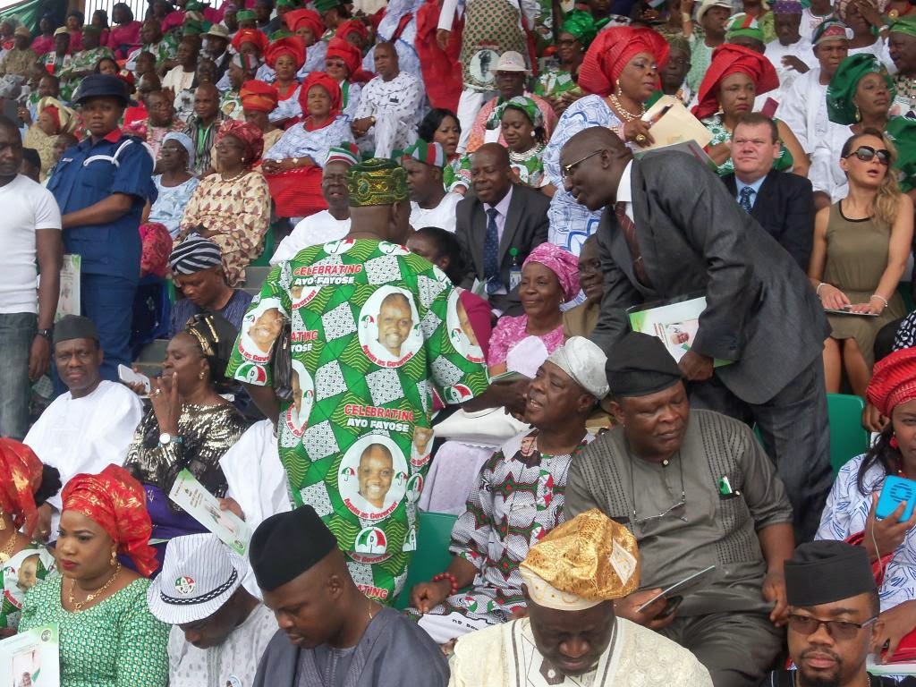 fayose swearing in photos fayose juju priest governor lodge