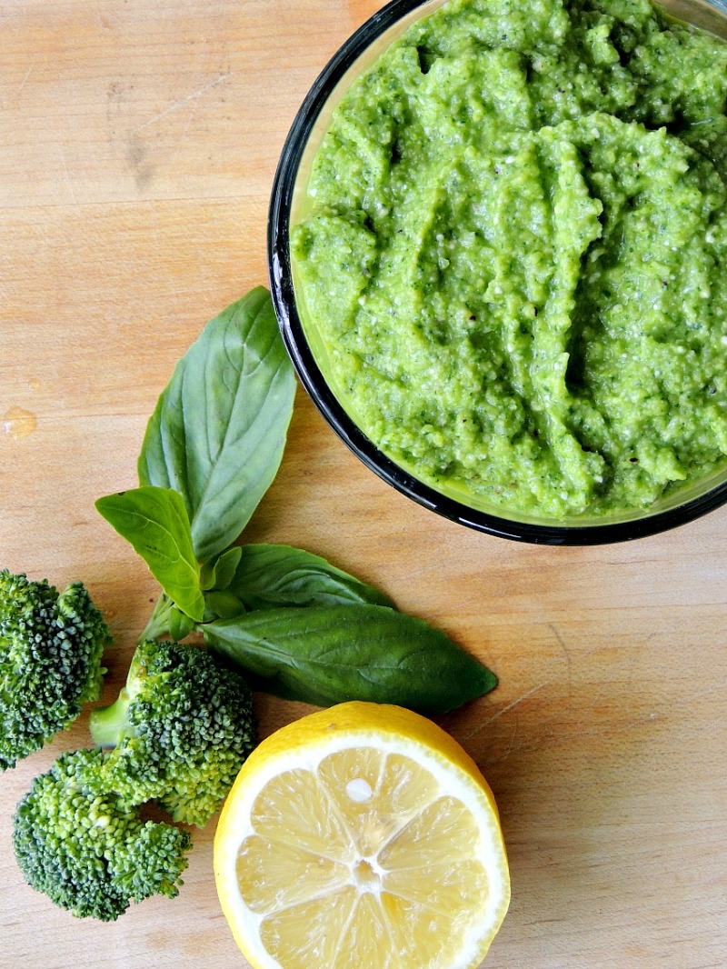 Broccoli Pesto Bobbi's Kozy Kitchen