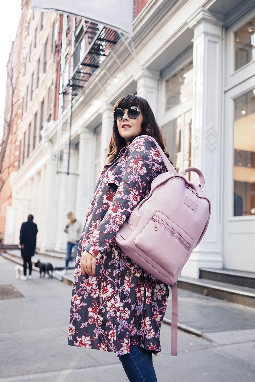 dagne dover backpack pink