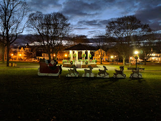 Town Common at sunset
