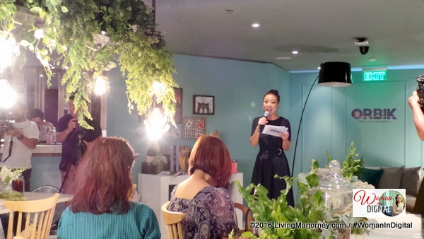 Sam Oh hosted Orbik event at Cafe Naya