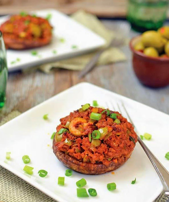 Sausage Stuffed Portobellos The Clean Eating Chef